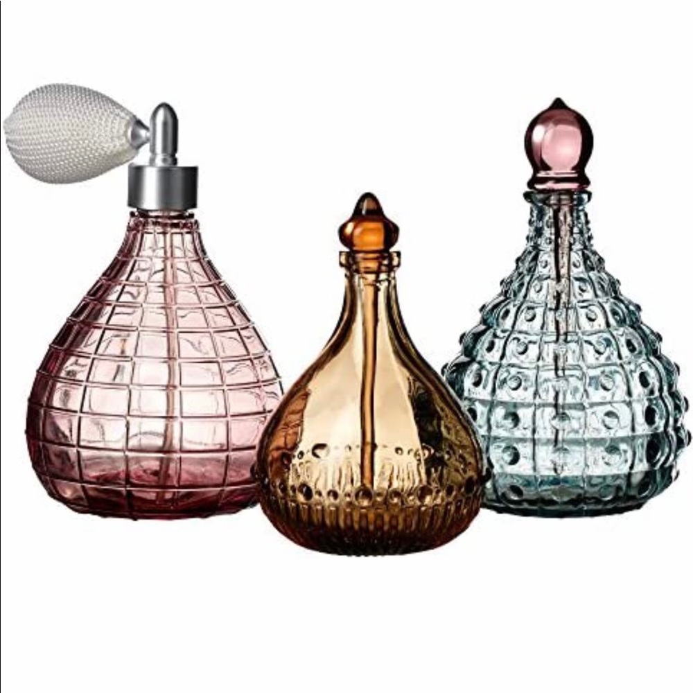 IKEA Perfume bottle set, glas